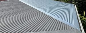 brand new corrugated tin roof in Brisbane QLD